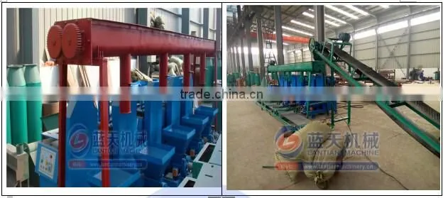 30 years manufacturer 300kg/h jute sticks charcoal making machine