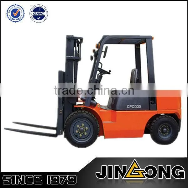 mini forklift 3 ton CPCD30, small diesel forklift with a490bpg engine for sale