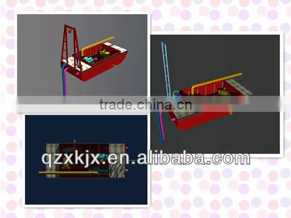 Small River Side Sand Dredger