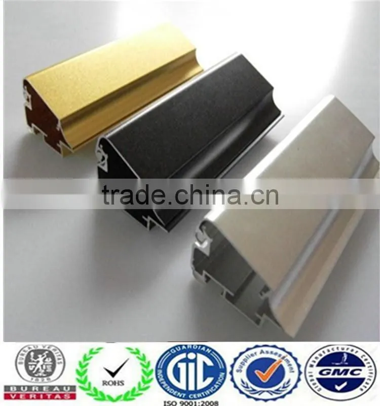 Colored anodized aluminum profile for led sign