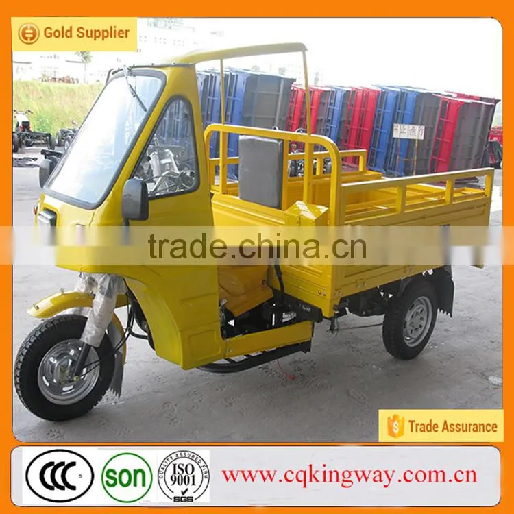 Africa 4 Stroke Engine Gasoline 3 Wheel Motorcycle with Driver Cabin for Sale