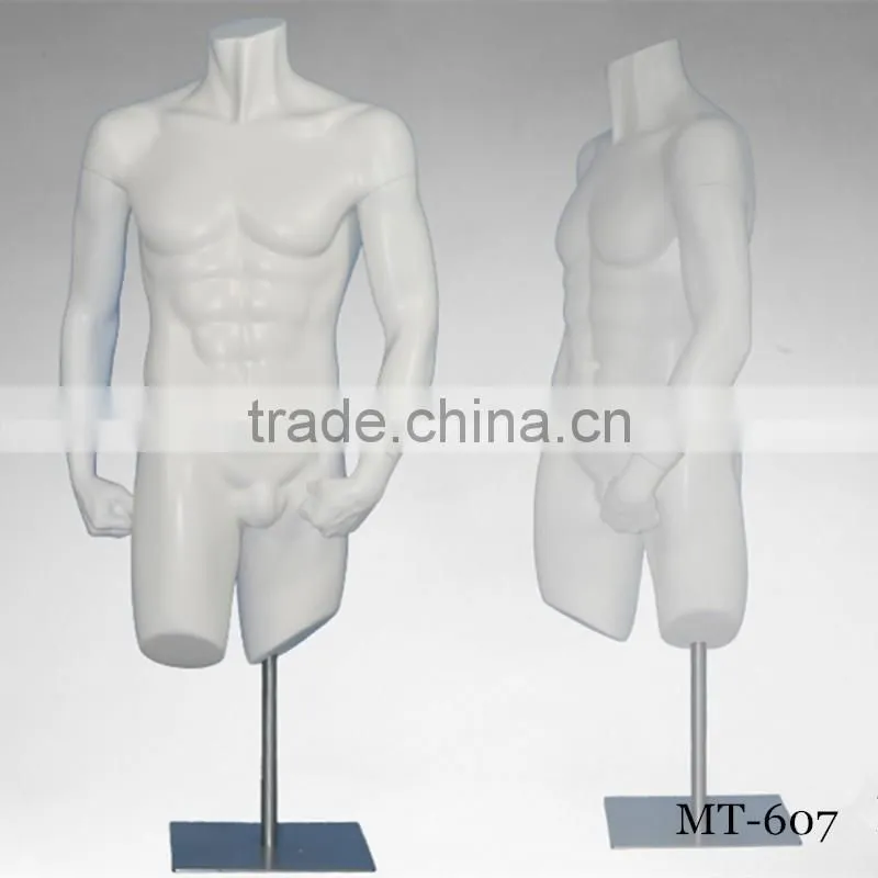 hot sale muscle half body mannequin man for T-shirt display