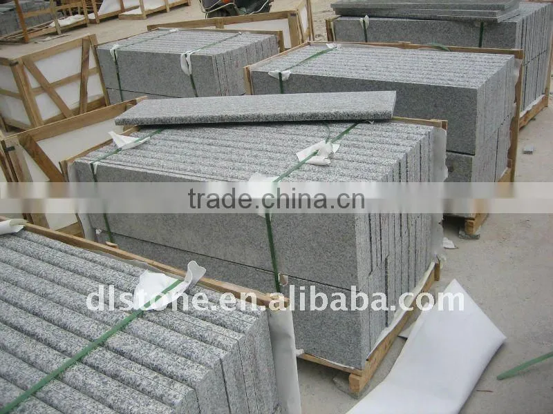 Rosa beta granite anti-slip stairs g623