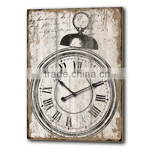 Antique Metal Carved Wal Clock