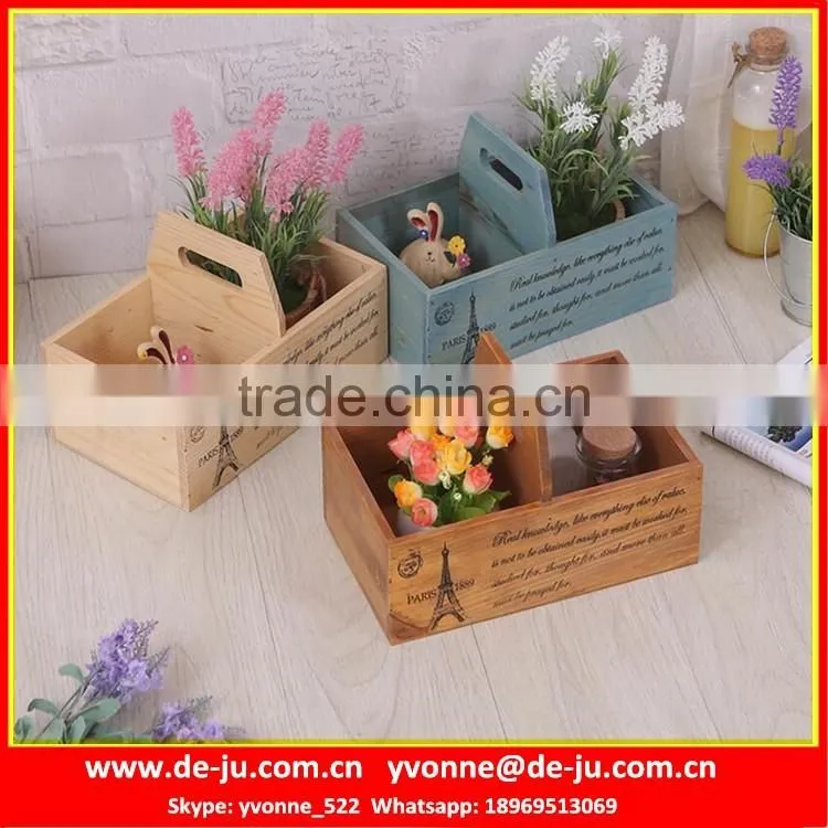 Vintage Rustic Wooden Display Rack