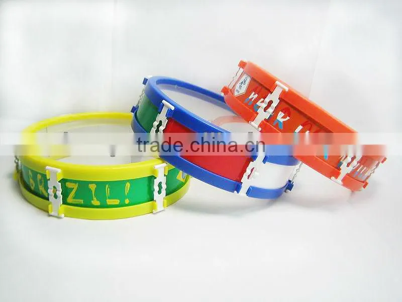 Promotional Kids Plastic Jazz Drum With Music& Light Drum Set Toy