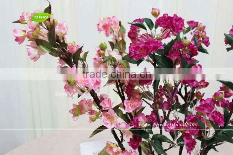 artificial cherry blossom branches wholesale for wedding decoration