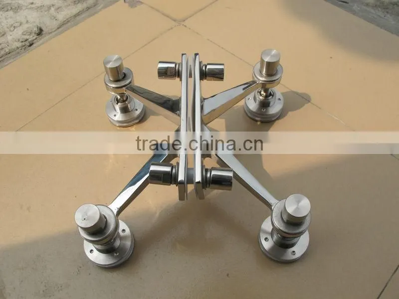 JINXIN stainless steel system fitting installation glass spider connection