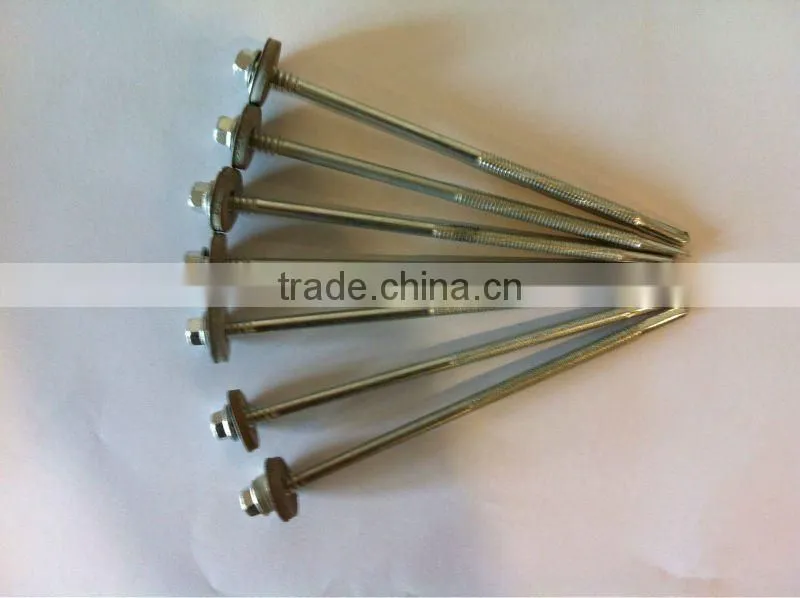 Hex Washer Head Self Drilling Screw With Bonded Washer