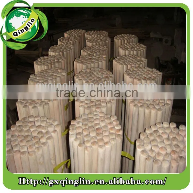 smooth surface natural wooden broom handle with cheap price