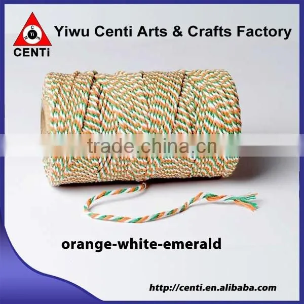Quality red white and blue tri coloured original cotton bakers twine