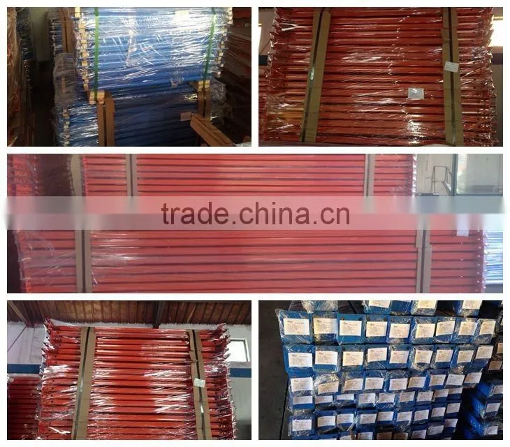 Warehouse space saving rack system