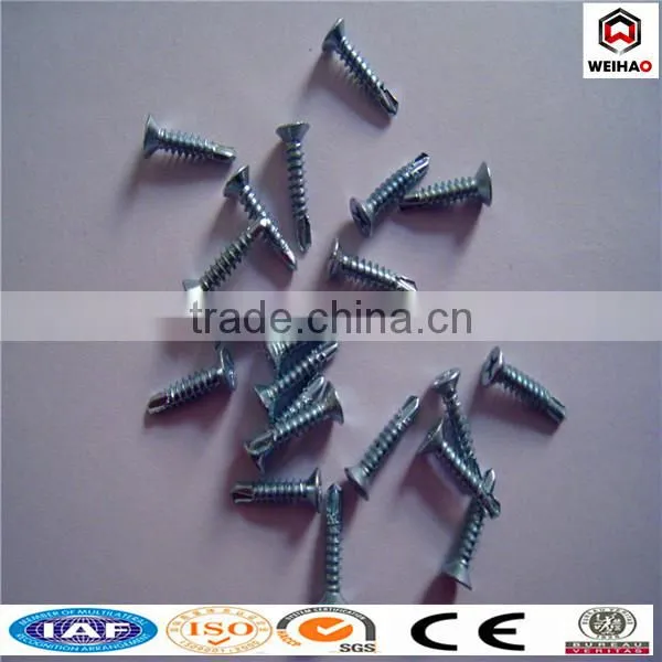 flat head self drilling screws