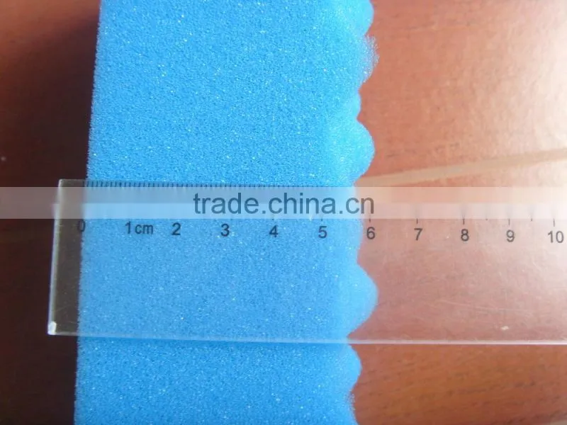 blue color pu sponge for car wash sponge car cleaning sponge
