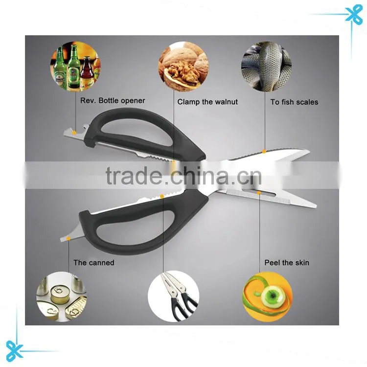 big handle take apart kitchen multifuction scissors