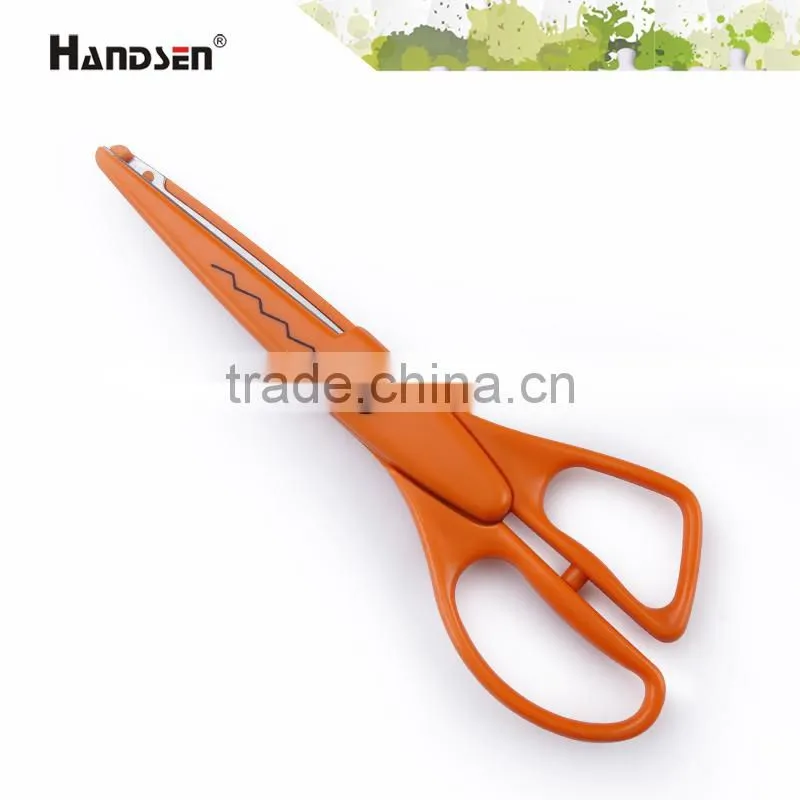 7-1/2" zigzag scissors pattern cutting scissors