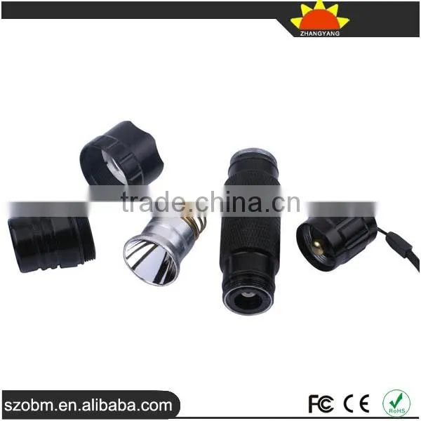 Hot Sale WF-501B high power 395-400nm 1W UV Flashlight Torch