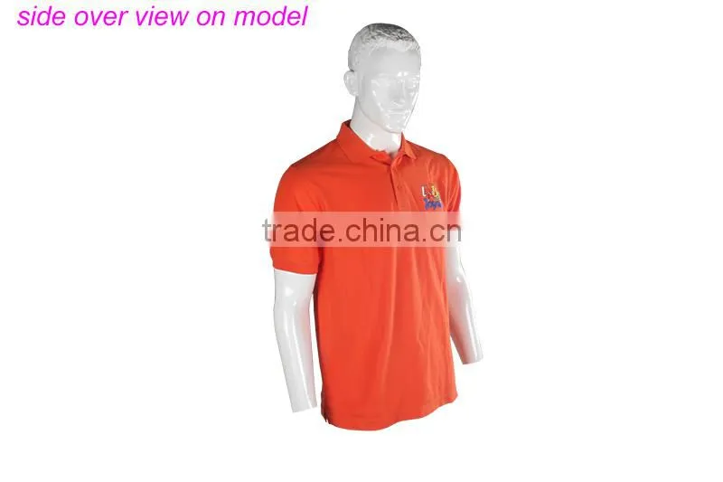Knitted Cotton Turn-down Collar Slit Lower Hem Casual Custom-built Open-necked Shirts