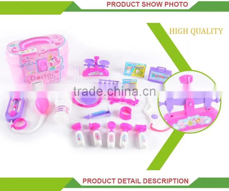 Best selling children set toys kids playing doctor stories