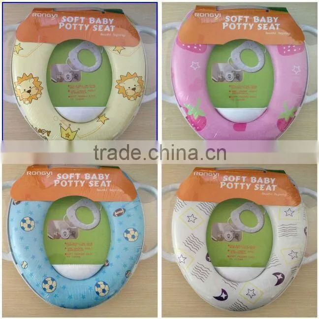 Baby Soft Toilet Seat no handle /sponge toilet seat