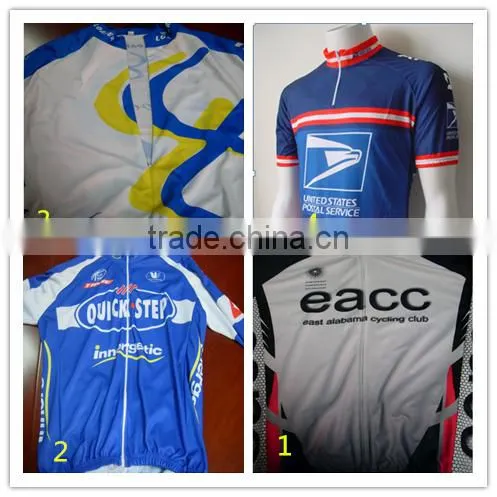 Hongen apparel Custom men team specialized cycling jersey and bib shorts sublimation bicycle bib short