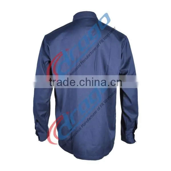 EN 1149 permenent fire resistant anti-static Modacrylic clothing