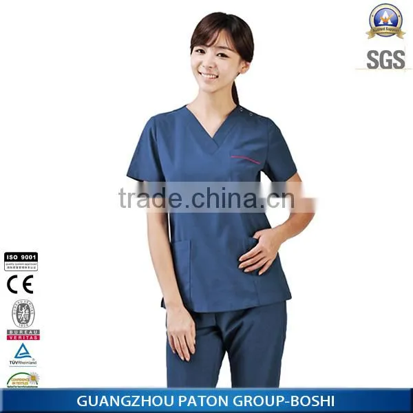 hot selled 100% doctor surgical operation uniform