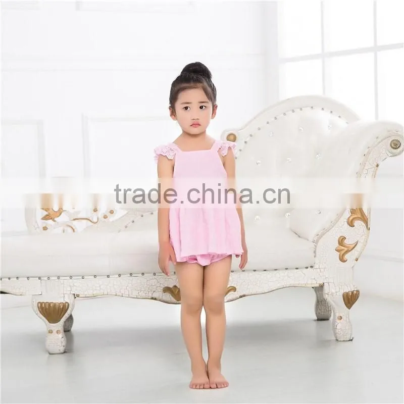 2017 New style baby romper set lace baby clothes bulk wholesale kids clothing