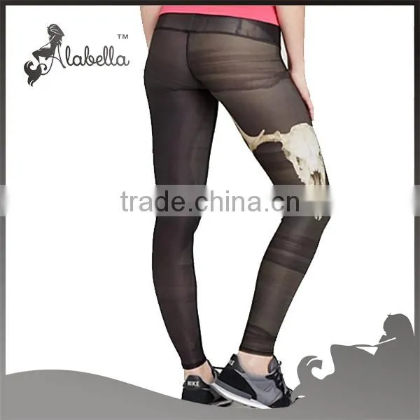 High quality all over sublimation printed yoga works pants yoga leggings for women