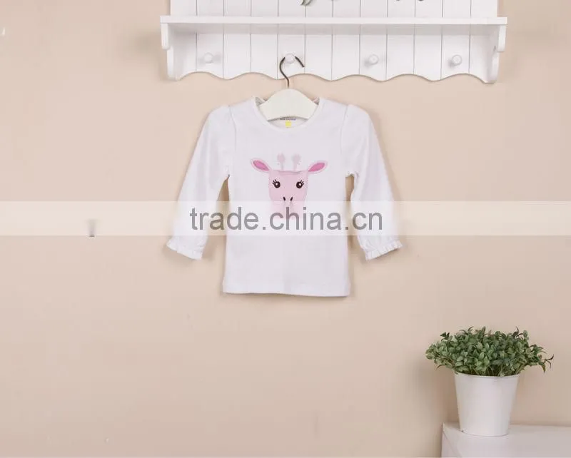 2013 Autumn baby clothes 100% cotton t-shirt long