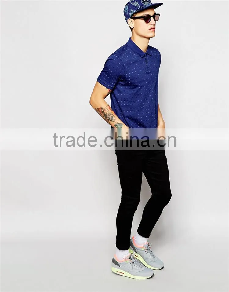 Wholesale work uniform bulk blue blank polo shirt oem polo shirt