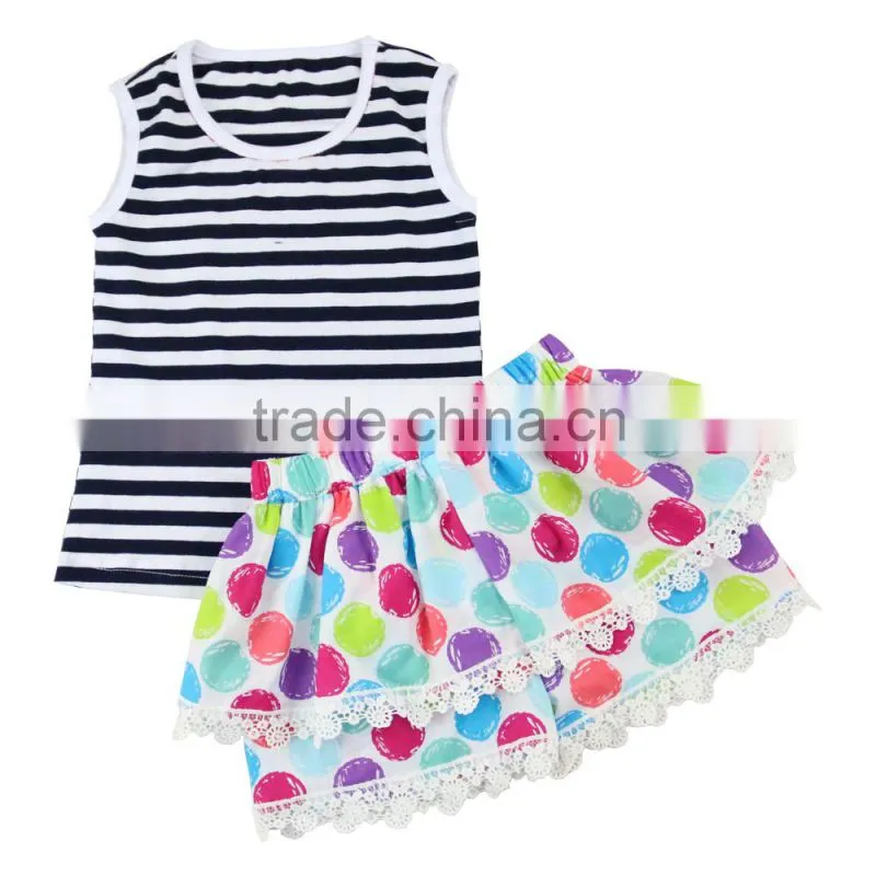 2017 summer new style kaiyo outfit wholesale children's boutique clothing children clothing set