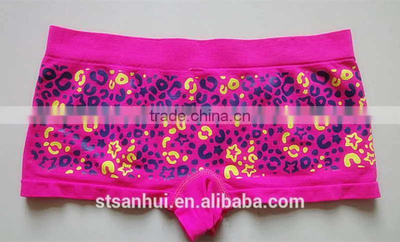 Fancy printed super sexy seamless panties sexy sex hot womens photos