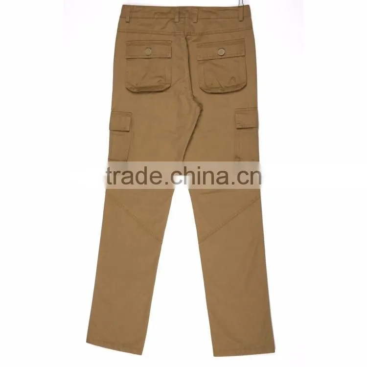 Hot sale economic european style cargo work pants mens cheap cargo chino pants with many pockets
