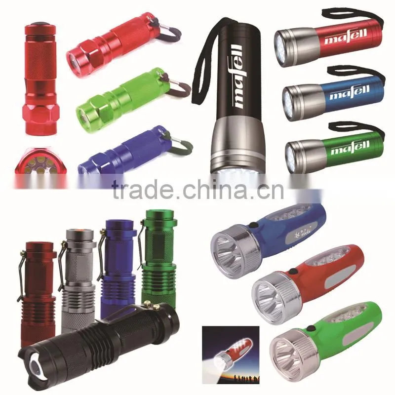Mugs Water Bottles Umbrellas flashlight key chain Promotional gift