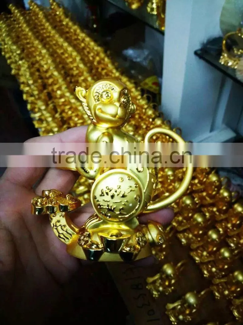 High Quality Beautiful Gold plated MONKEY TROPHY FOR BUSINESS GIFT