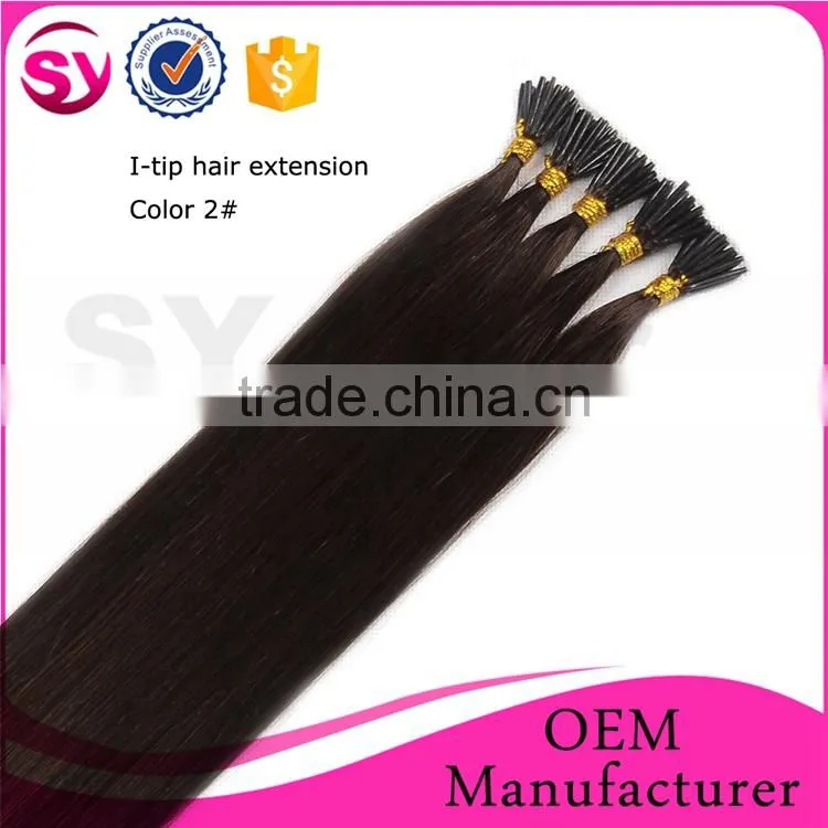 Popular In European Pre-Bonded Hair Extension, Factory Wholesale Price Cheap Brazilian Hair Extension Stick Hair Extension
