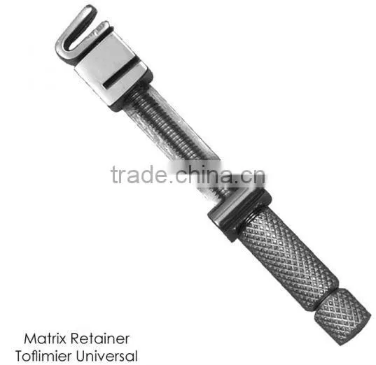 Matrix retainer Tofflemire style dental retainer