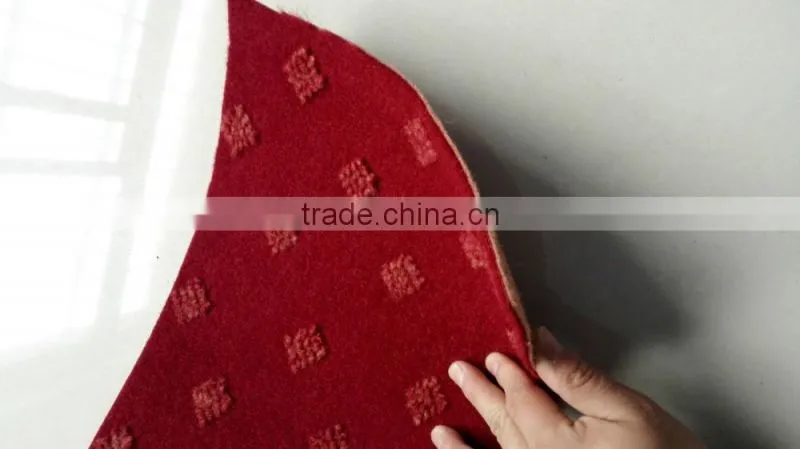 High quality Nonwoven velour floor carpet rolls