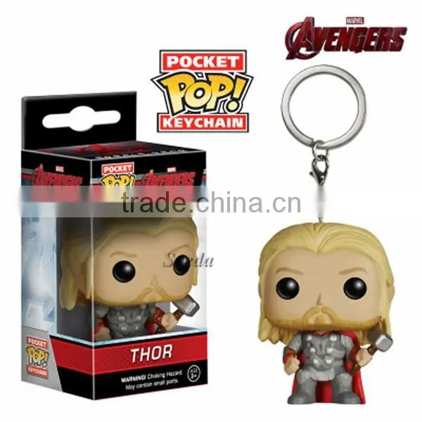 2017 New Movie ALIEN POP figure key chain, ALIEN pocket POP keychain,MINI PVC keychain