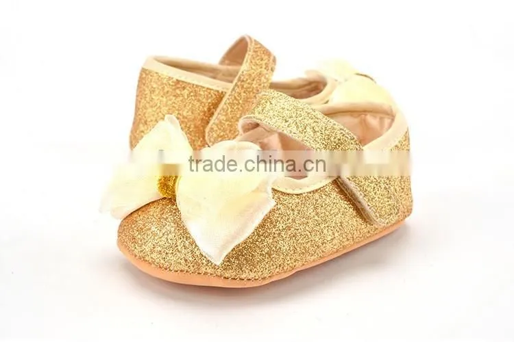 Flower fanny baby shoes newborn baby Walking shoes soft sole
