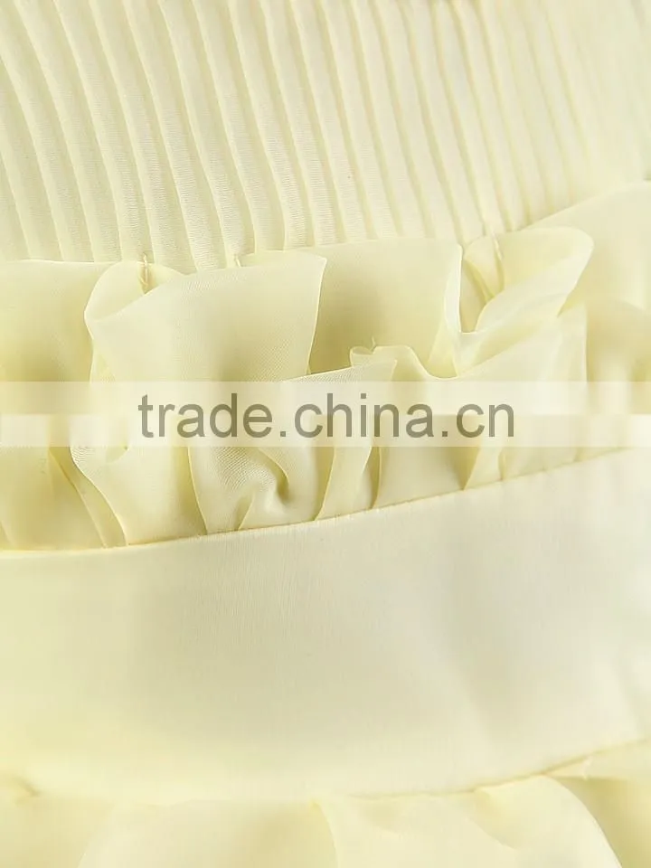 Wholesale softtextile baby girl wedding dress
