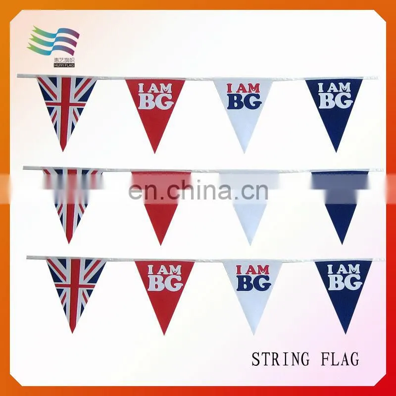 Promotional Paper Party Bunting Flags