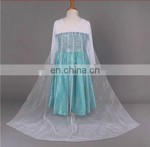 Frozen elsa anna dress cosplay costume wholesale