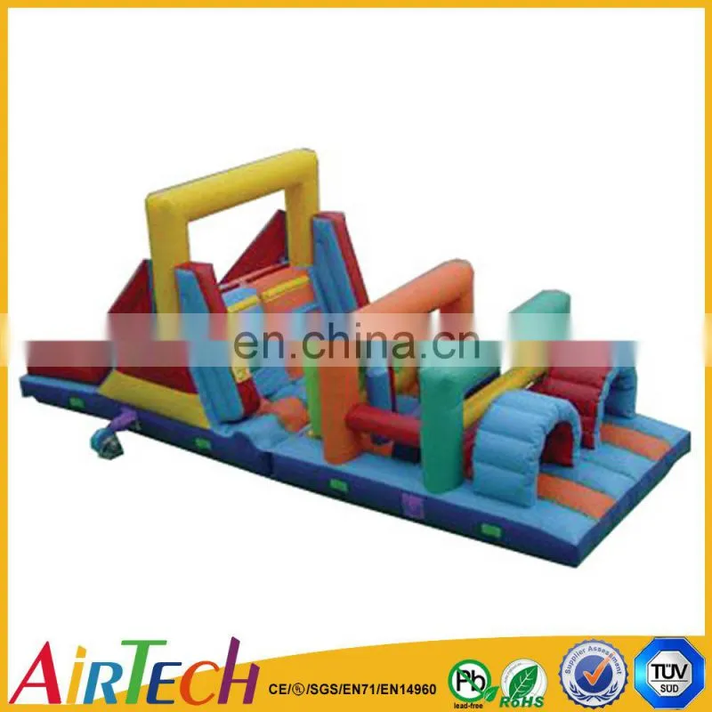 giant inflatable pool obstacle,inflatable water obstacle course,obstacle