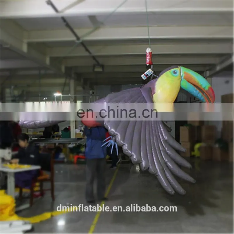 Hanging inflatable bird for park Decoration sam yu 9907
