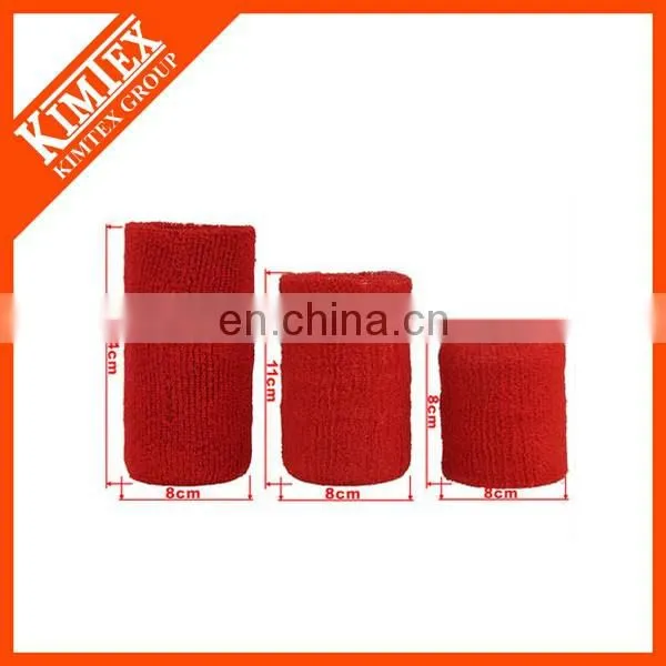 2017 Fashion OEM Cotton Terry Sports Wristband with Logo