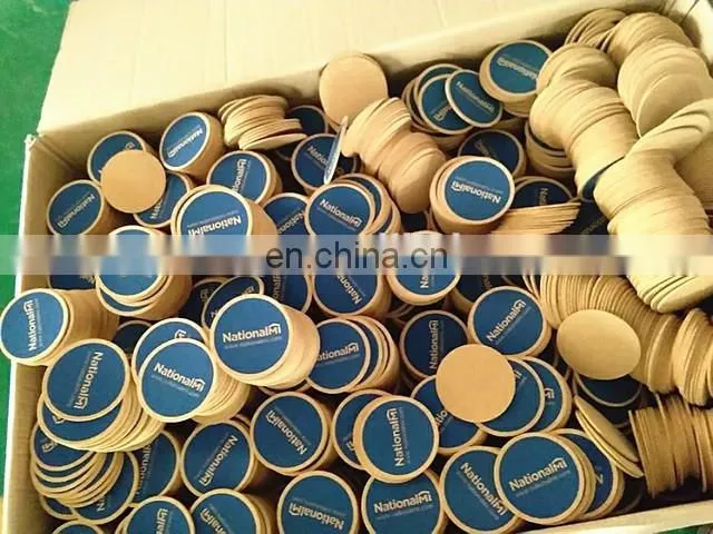 Christmas gifts customized paper cork coaster for sale