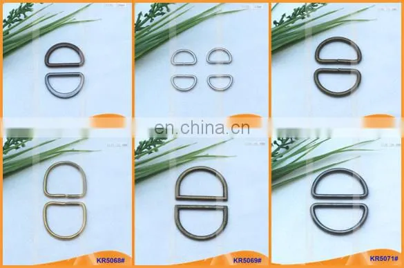 Inner size 51.5mm Metal Buckles, Metal regulator,Metal D-Ring KR5083