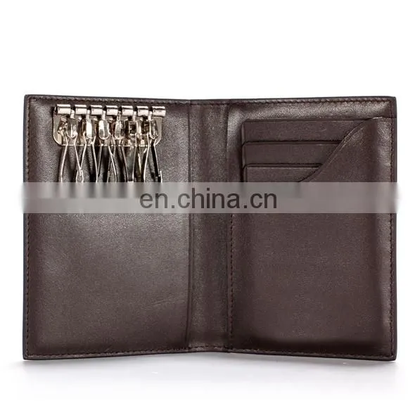 2014 CUSTOM NEW DURABLE GIFT NAME MENS LEATHER CHECKBOOK WALLET